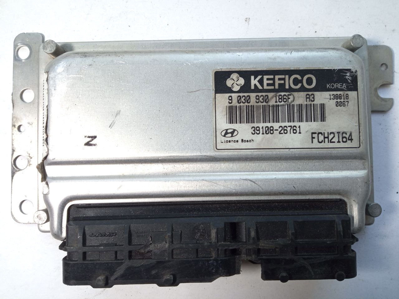 Електронний блок керування Hyundai 9030930186F / 39108-26761, фото 1