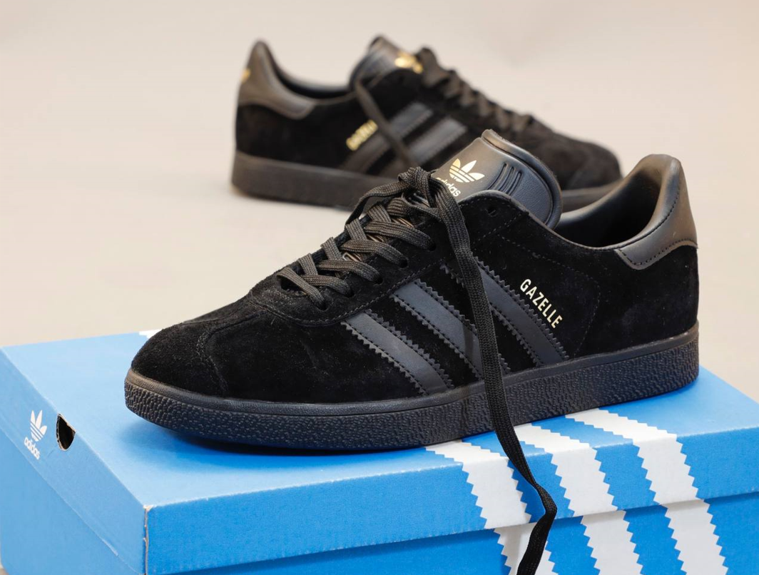 Adidas Gazelle Black Shoes Rare 1765418764