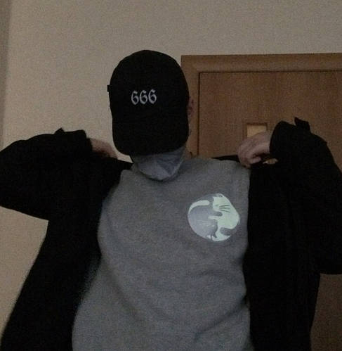 Кепка «666» черная, цена 450 грн — Prom.ua (ID#1765422003)