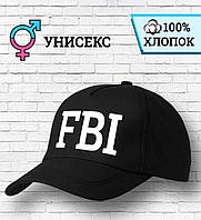 Кепка «FBI, ФБР» черная