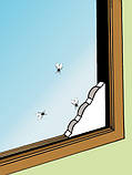 Пастка для мух і мошок віконна Panko, 2 шт - MegaLavka, фото 4