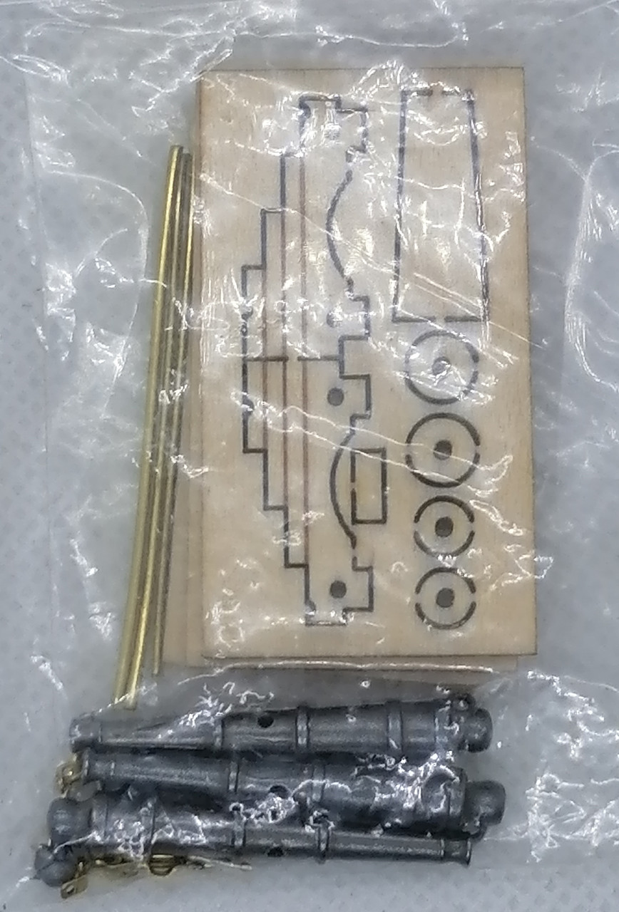 Комплект для складання 12-фунтової гармати під фарбування | DeAgostini, фото 1