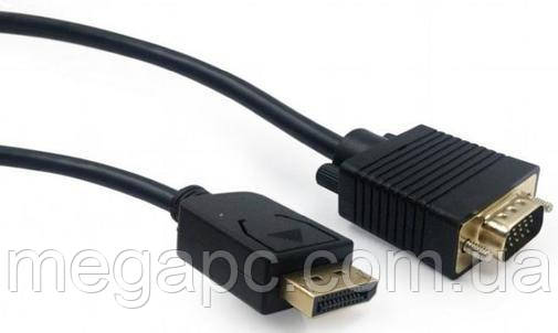 Перехідник Cablexpert DP / VGA 1.8m Black (CCP-DPM-VGAM-6)