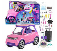 Автомобиль внедорожник трансформер джип машина Барби Звездная сцена для кукол Barbie GYJ25 оригинал