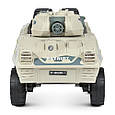 Дитячий електромобіль Танк Patriot (білий колір), фото 10