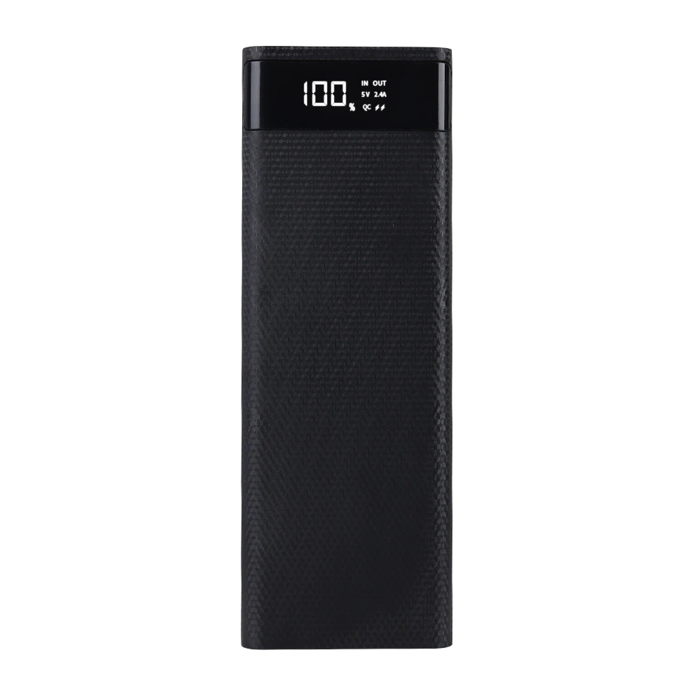 Кишеня Kebidumei S10-L7-08 колір-чорний для 10 акумуляторів 18650 для виготовлення павербанку (макс. 20Вт)
