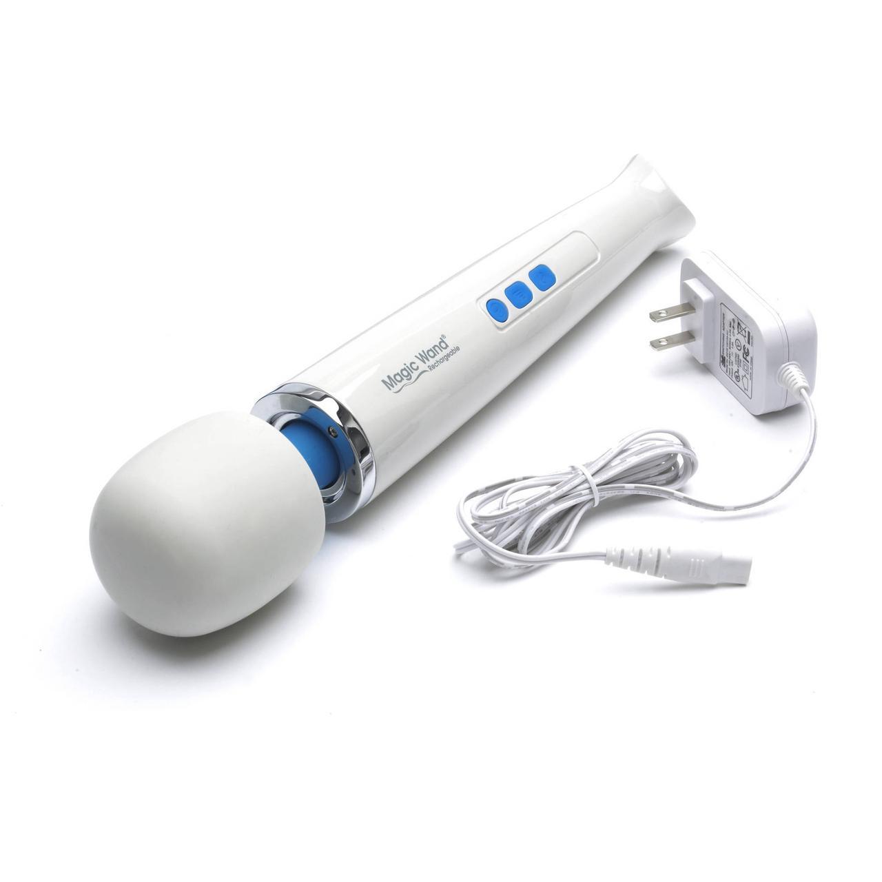 Вібромасажер бездротовий Magic Wand Rechargeable Massager HV-270 USB (hub_yQyw89979)