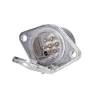 Розетка до напівпричепа 7 PIN S Type TRUCKLIGHT алюмінієва (ISO 3731)