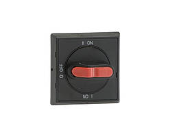 OHBS2AJE011 Ручка селекторна до І-0-ІІ OT16-125F_C  IP65 чорна