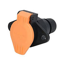 Розетка до напівпричепа 7 PIN S Type TRUCKLIGHT пластикова (ISO 3731)