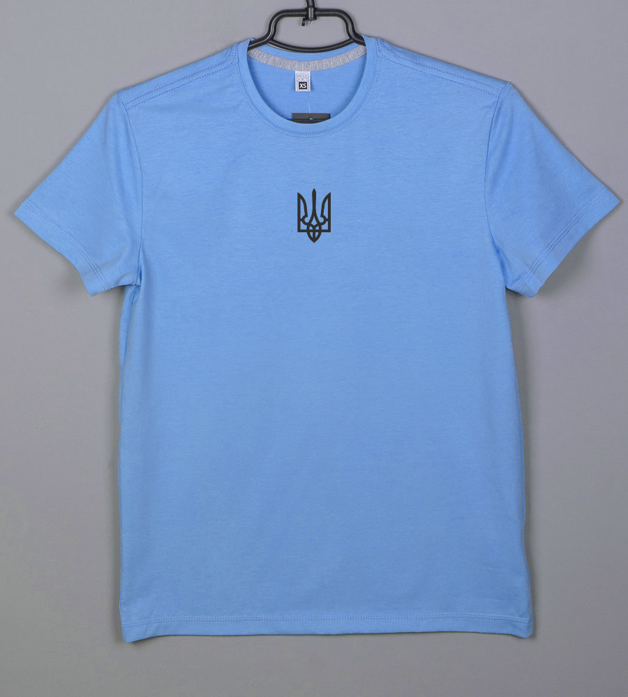 Футболка юніор Тризуб 2301п (Уп.4шт XS, S), Блакитний