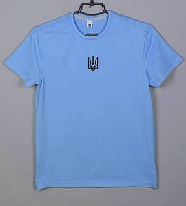 Футболка юніор Тризуб 2301п (Уп.4шт XS, S), Блакитний