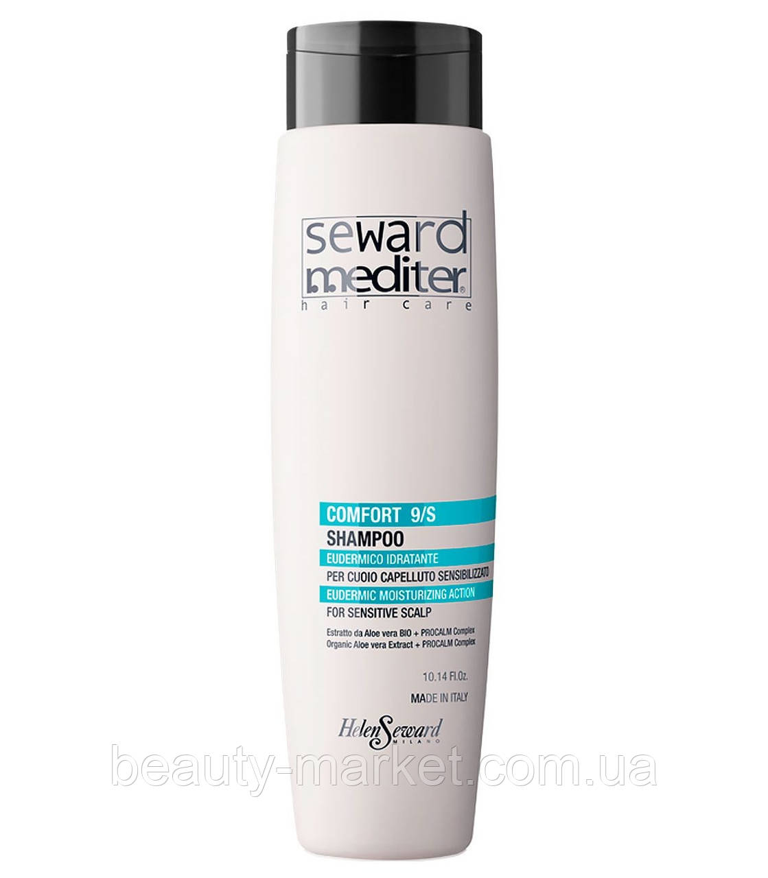Шампунь зволожуючий епідермальний Comfort Shampoo 9/S Seward Mediter