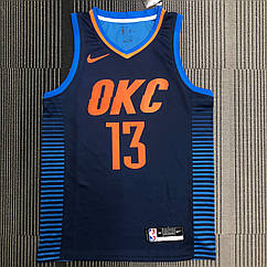 Чоловіча джерсі Джордж 13 Оклахома-Сіті Тандер Nike George Oklahoma Thunder