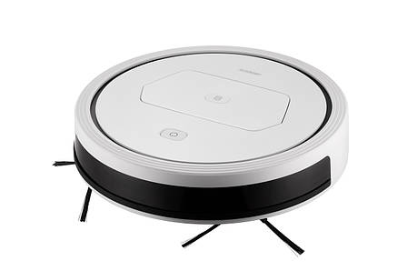 Робот-пилосос Ardesto RVC-S1300W білий /сухе+вологе прибирання/до 120 кв.м./до 90 хв (RVC-S1300W), фото 1