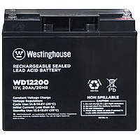 Свинцево-кислотна акумуляторна батарея Deep Cycle Westinghouse, 12V, 20Ah, terminal T12, 1шт 181*77*167