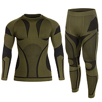 Термобелье Mil-Tec 4-Way Stretch Performance Olive\Black S\M, L\XL, XXL\3XL