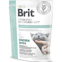Сухой корм для кошек, при заболеваниях мочевыводящих путей Brit GF Veterinary Diet Struvite 400 г (курица)