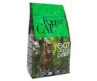Forest Cat Oat Organic Pellets Гипоаллергенный впитывающий наполнитель из шелухи овса 5 кг