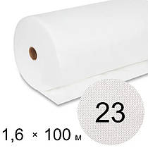 Агроволокно покривне 23 г/м2 (23 uv) - 1,6 × 100 м Біле, покривний матеріал спанбонд | агроволокно для клубники