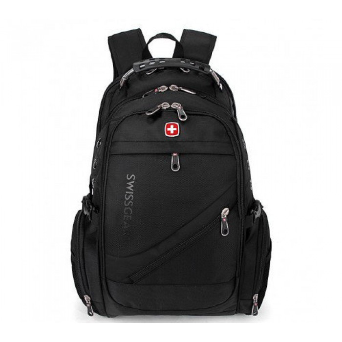 Рюкзак городской Wenger SwissGear 8810 с дождевиком 48*29*22 см Чёрный - фото 3 - id-p1765469356