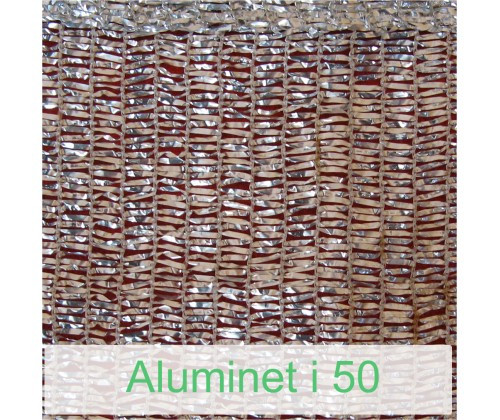 Aluminet I 50% (4,3*5м), Сонцезахисна дзеркальна сітка