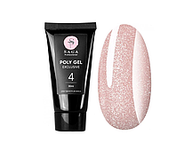 Полігель Saga Professional Poly Gel Exclusive 04, 30 мл