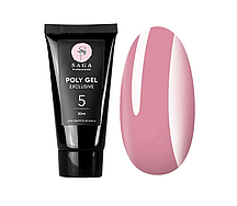 Полігель Saga Professional Poly Gel Exclusive 05, 30 мл