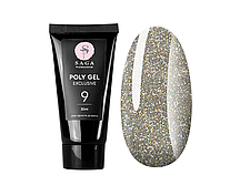 SAGA  professional POLY GEL exclusive 30 мл 09