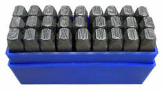 Набір літер та символів 10 мм Bass Polska 1556