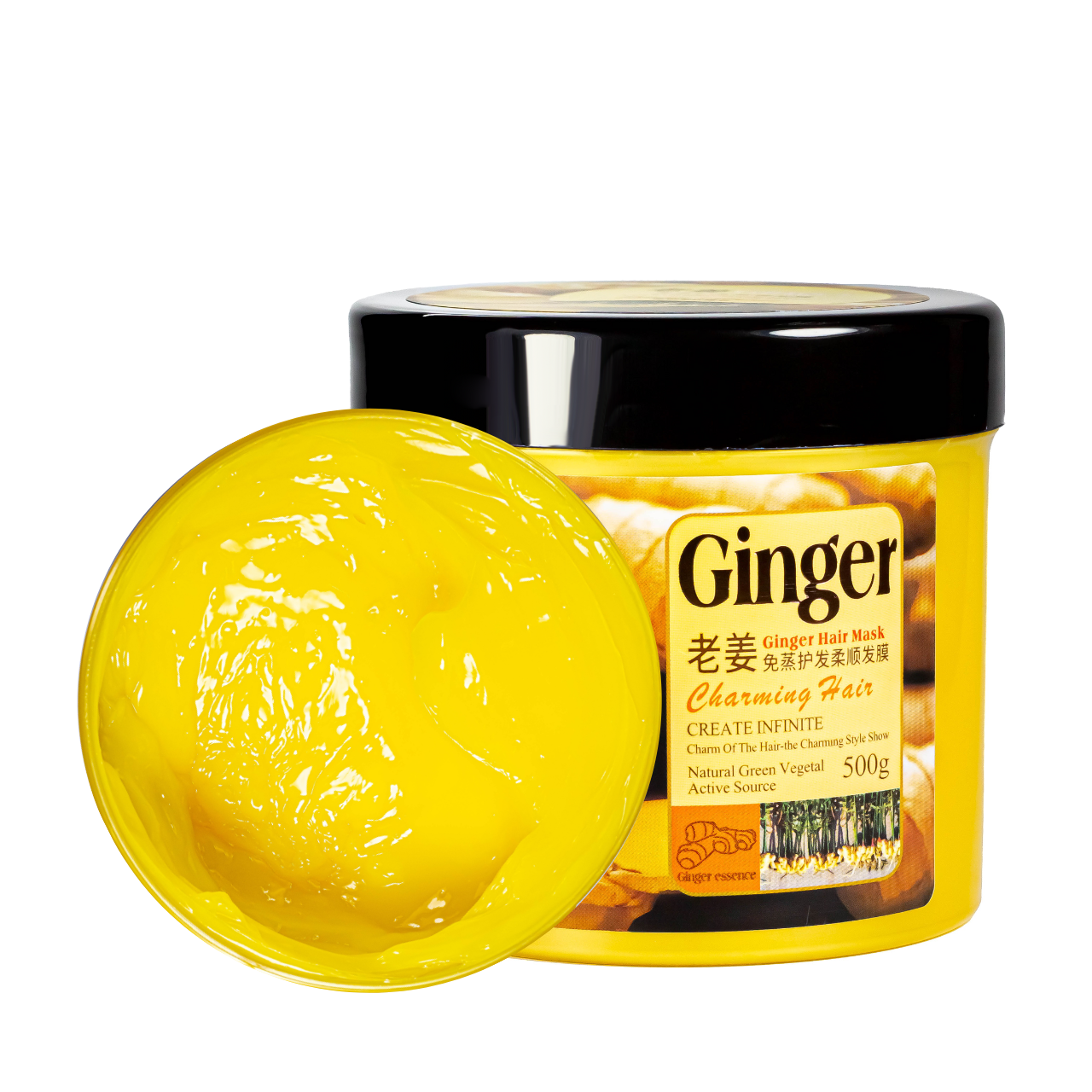 Маска для волосся Bioaqua Ginger Hair Mask з імбирем 500 мл