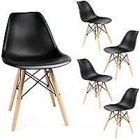 Крісло JUMI Plastic Chair Black