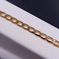 Ланцюжок. Плетіння карт'є панцирне Xuping. Довжина: 46 см. Ширина: 3 мм.