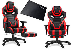 Комп'ютерне крісло ZANO FALCOR RED + оригінальний килимок для миші!