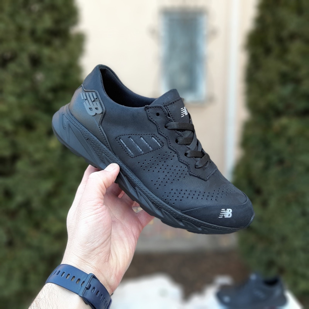 Купить Нью Баланс Весенние кроссовки мужские черные New Balance ...