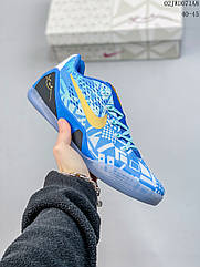 Чоловічі Nike KOBE 9 Low EM Hyper Cobalt/Photo Blue Кобі IX баскетбольні кросівки
