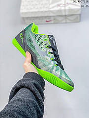 Чоловічі Nike KOBE 9 Low EM Premium "Gorge Green" Кобі IX баскетбольні кросівки
