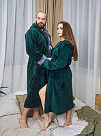 Махрові парні сімейні халати він+вона халати для пари сімейні халати
