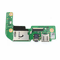 Доп. плата ASUS X555 X554 F555 F554 плата USB, audio, cardreader (69n0r7b10b03-01 x555ld io board rev 2.0) бу