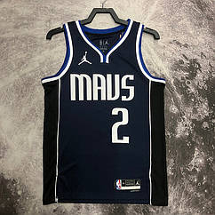 Майка Ірвінг 2 Даллас Маверікс Jordan Kyrie Irving 2022-23 Mavericks Statement Edition Jersey Navy Authentic