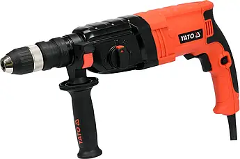 Перфоратор мережевий SDS+ 850 Вт YATO YT-82122