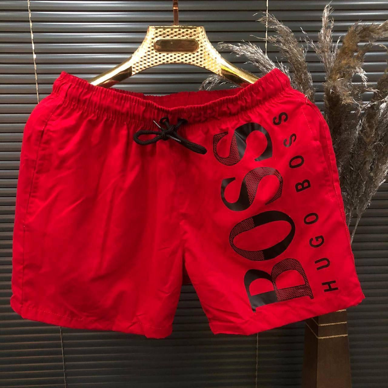 Купити Плавки хуго чос чоловічі червоні HUGO BOSS Red плавальні шорти ...