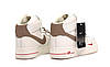 Чоловічі кросівки Nike Air Force 1 High Mocco Milk White Brown ALL10885, фото 8