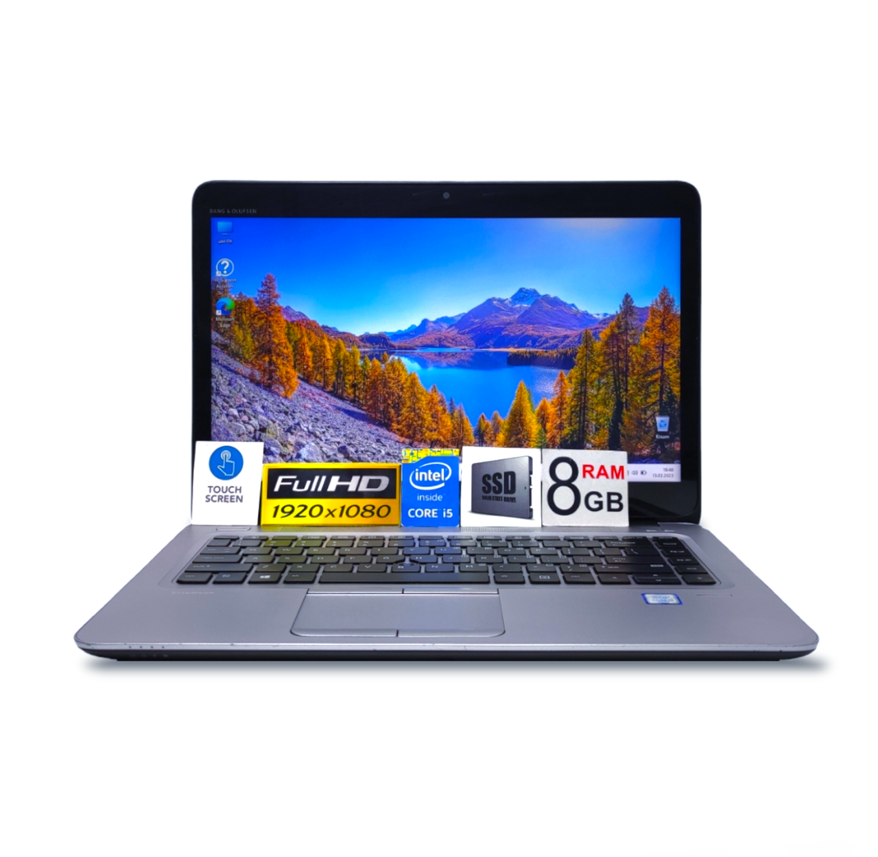 Cенсорний Ультрабук HP EliteBook 840 G3 14" FHD Core i3-6100U Ram 8GB SSD128GB+500GB HDD Intel HD 520