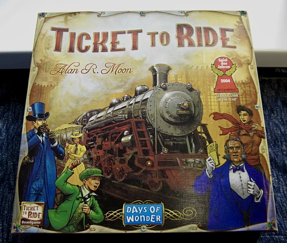 Ticket to Ride America (Билет на поезд Америка / USA на английском) + правила украинском или русском - фото 5 - id-p1765566169