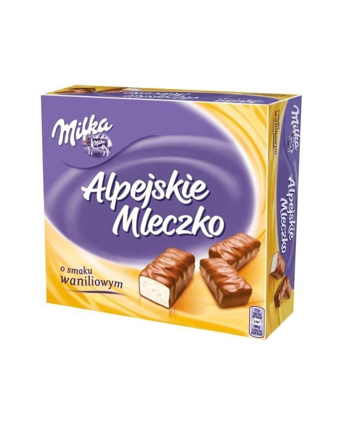 Пташине молоко Milka Alpejskie Mleczko (Ваниль) , 330г
