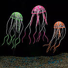 Медуза, декор для акваріума Рожевий, фото 2