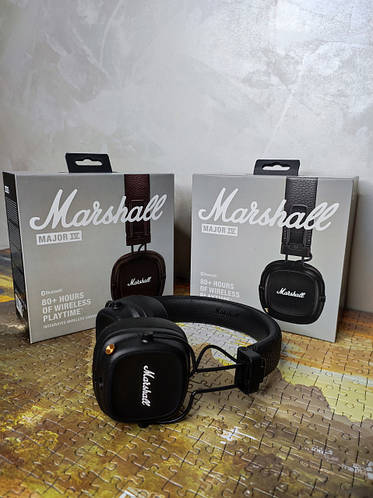 Купить Наушники Marshall Major IV Black Bluetooth Оригинал, цена 6899 ...