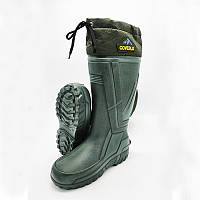 Гумові чоботи всесезонні Goverla олива EVA піна, Україна
