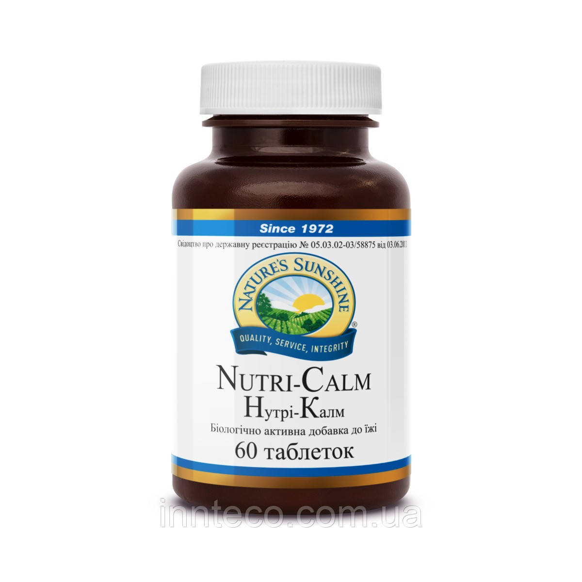 Комплекс витаминов В, Нутри - Калм, Nutri - Calm, Nature s Sunshine Products, США, 60 капсул - фото 1 - id-p1765582791